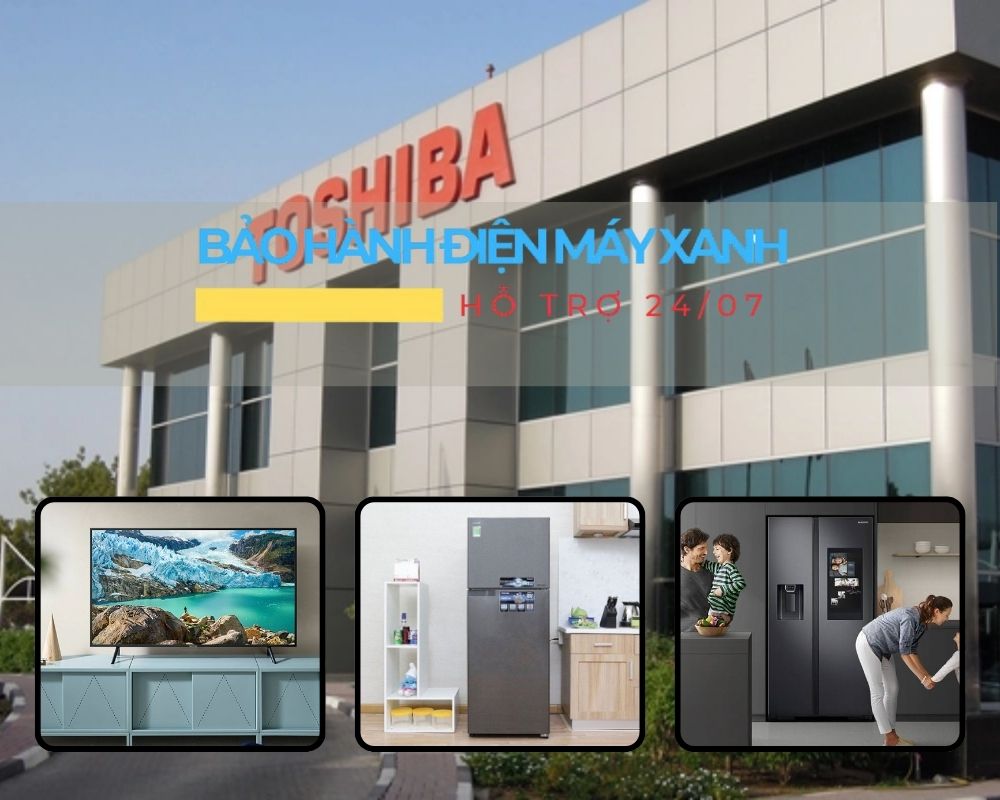 Trung tâm bảo hành Toshiba tại Nghệ An là địa chỉ chính hãng chuyên sửa chữa tivi Toshiba, máy giặt Toshiba, tủ lạnh Toshiba, điều hòa Toshiba và các thiết bị gia dụng Toshiba, đảm bảo uy tín – nhanh chóng – chất lượng.