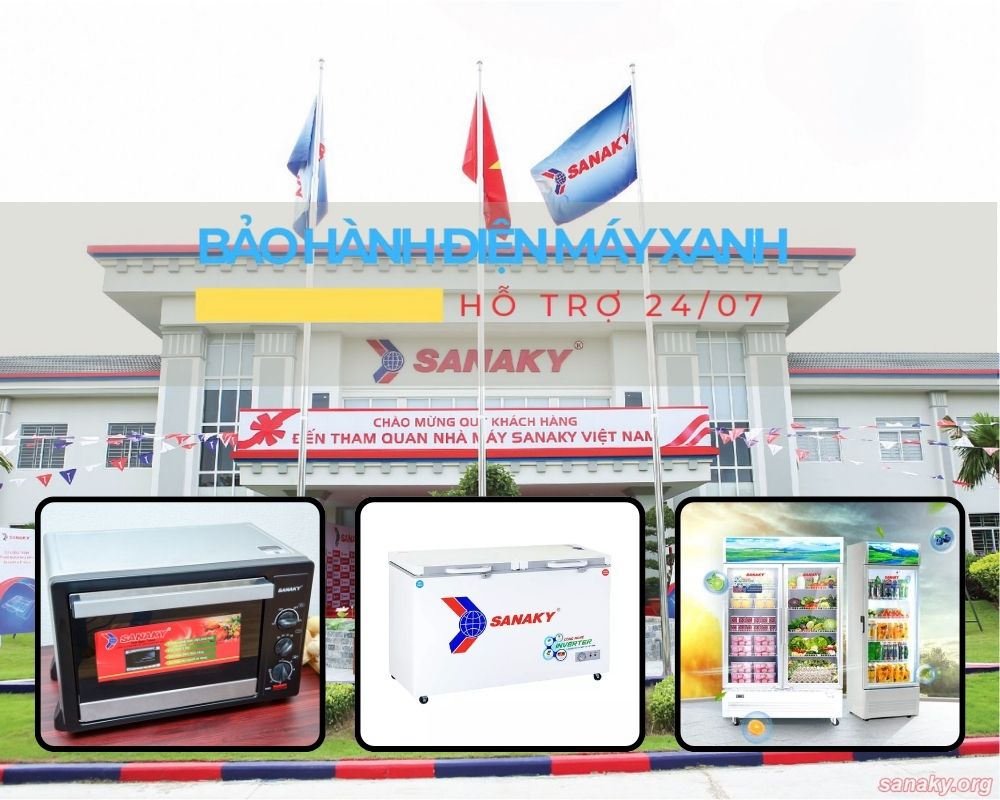 Trung tâm bảo hành Sanaky tại Nghệ An là địa chỉ chính hãng chuyên tiếp nhận và sửa chữa tủ lạnh Sanaky, tủ đông Sanaky, tủ mát Sanaky, lò nướng Sanaky và các thiết bị gia dụng Sanaky, đảm bảo nhanh chóng, uy tín và chuyên nghiệp.